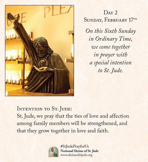 2015 February Solemn Novena Prayer to St. Jude - Day 2