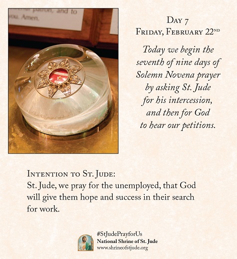 2015 February Solemn Novena Prayer to St. Jude - Day 7